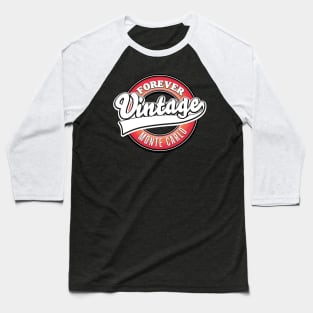 forever vintage monte carlo logo Baseball T-Shirt